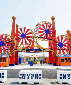 Luna Park Coney Island Diamond Painting