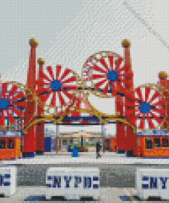 Luna Park Coney Island Diamond Painting