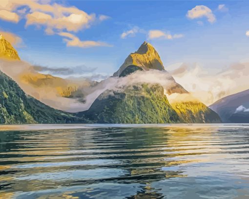 Milford Sound Diamond Painting