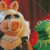 Miss Piggy And Kermit The Frog Diamond Painting