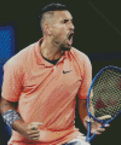 Nick Hilmy Kyrgios Diamond Painting