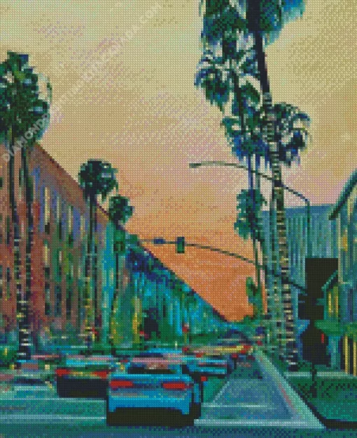 Rodeo Drive Art Diamond Painting