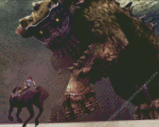 Shadow of the Colossus Diamond Painting