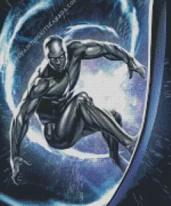 Silver Surfer Diamond Painting