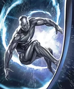 Silver Surfer Diamond Painting