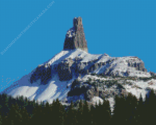 Snowy Lizard Head Pass Diamond Painting