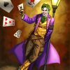 Steampunk Joker with Cards Diamond Painting