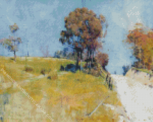 Sunlight by Arthur Streeton Diamond Painting