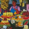 The Fruit Seller Diamond Painting