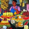 The Fruit Seller Diamond Painting