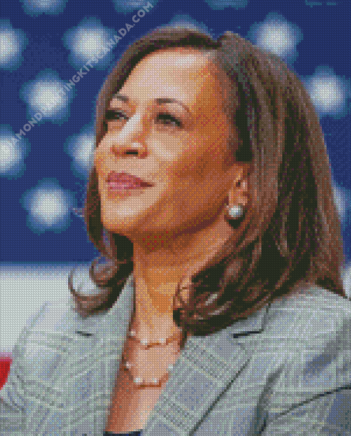 US Vice President Kamala Diamond Painting