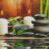 Zen Stones And Candles Diamond Painting