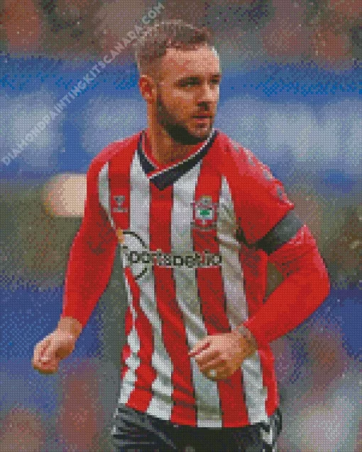 Adam Armstrong Footballer Diamond Painting