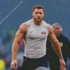 American Nick Bosa Diamond Painting