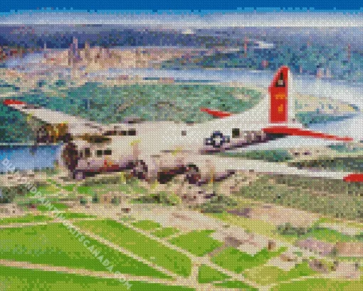 B17 Aluminum Overcast Diamond Painting