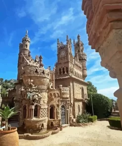 Benalmadena Colomares Castle Diamond Painting