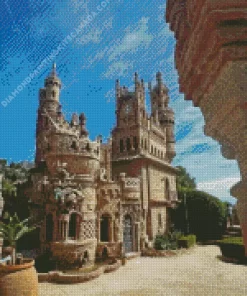 Benalmadena Colomares Castle Diamond Painting