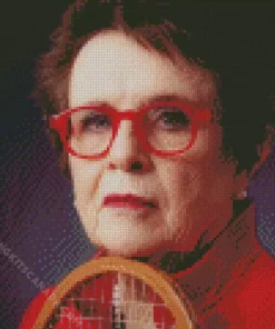 Billie Jean King Diamond Painting