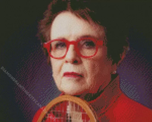 Billie Jean King Diamond Painting