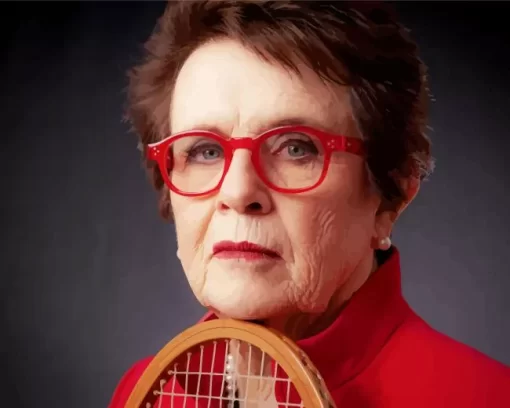 Billie Jean King Diamond Painting