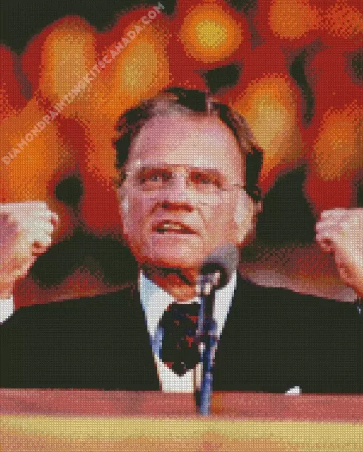 Billy Graham Diamond Painting