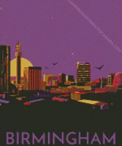 Birmingham Poster Diamond Painting