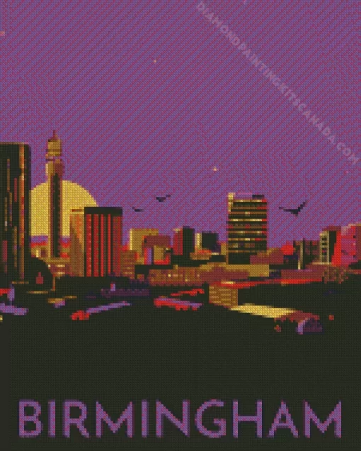 Birmingham Poster Diamond Painting