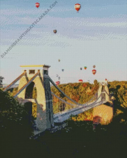 Clifton Suspension Bridge Diamond Painting