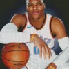 Clippers Russell Westbrook Diamond Painting