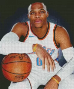 Clippers Russell Westbrook Diamond Painting