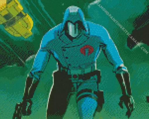 Cobra Commander Diamond Painting