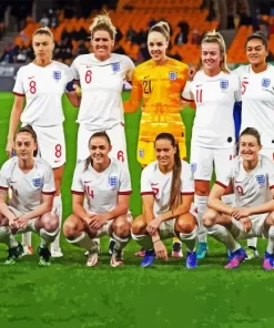 England Lionesses Diamond Painting