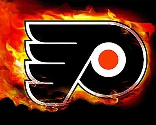 Flyers Logo Diamond Painting