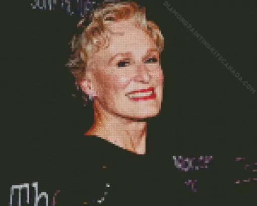 Glenn Close Diamond Painting