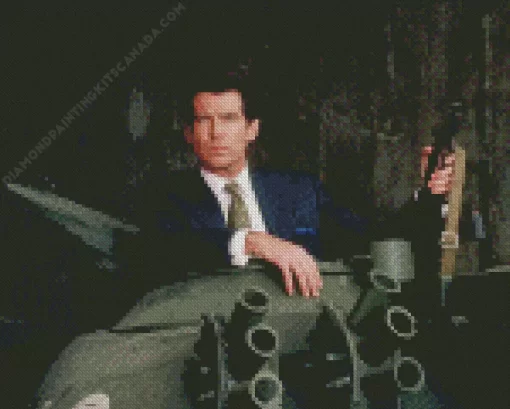 Goldeneye Diamond Painting