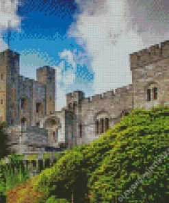 Gwynedd Castle Diamond Painting