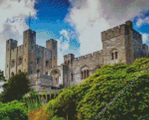 Gwynedd Castle Diamond Painting