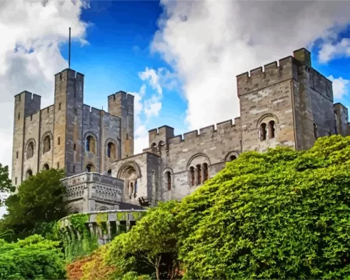 Gwynedd Castle Diamond Painting