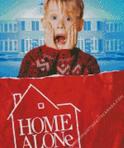 Home Alone Movie Poster Diamond Painting