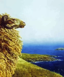 Jamie Wyeth Islander Scaled Diamond Painting