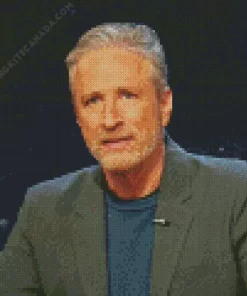 Jon Stewart Comedian Diamond Painting