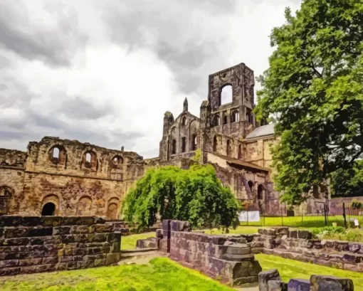 Kirkstall Abbey Diamond Painting