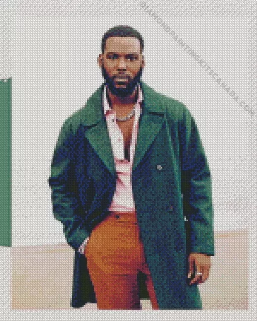 Kofi Siriboe Actor Diamond Painting