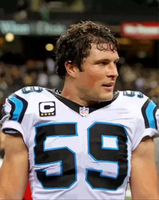 Luke Kuechly Diamond Painting