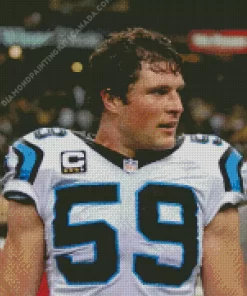 Luke Kuechly Diamond Painting