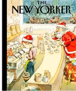 Merry Christmas The New Yorker Cover Diamond Painting