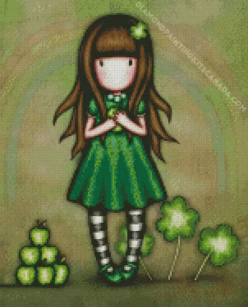 Patrick's Day Gorjuss Diamond Painting