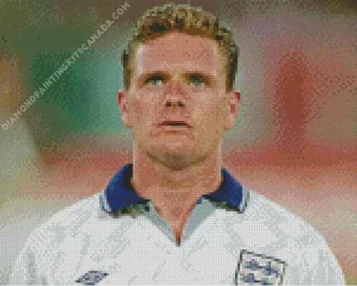 Paul Gascoigne Football Player Diamond Painting