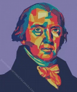 Pop Art James Madison Diamond Painting