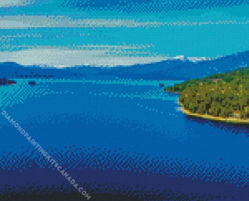 Priest Lake Diamond Painting